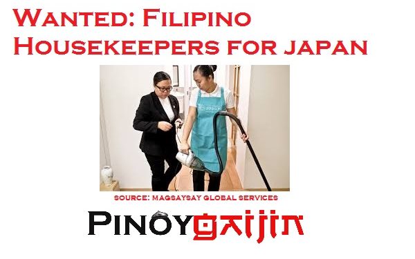 Filipino Housekeepers For Japan Pinoy Gaijin